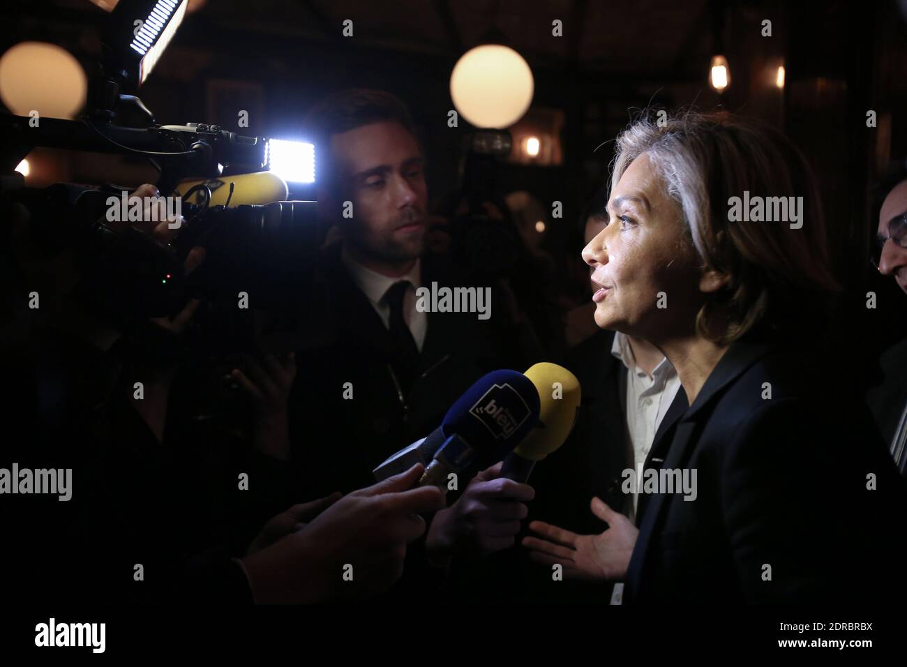 VALERIE PECRESSE - VALERIE PECRESSE FETE SA VICTOIRE A LA BRASSERIE « LE PETIT POUCET » LORS DES ÉLECTIONS RÉGIONALES EN ILES DE FRANCE photo par Nasser Berzane/ABACAPRESS.COM Banque D'Images