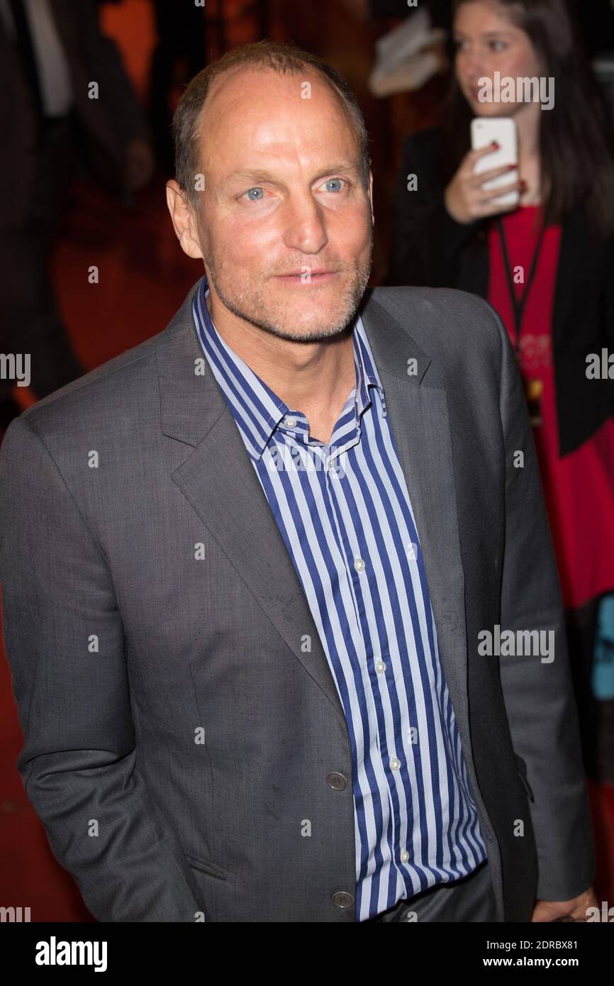 WOODY HARRELSON - ARRIVEES PREMIERE DU FILM 'JEUX DE LA FAIM - LA REVOLTE - PARTIE 2' AU GRAND REX PHOTO PAR Nasser Berzane/ABACAPRESS.COM Banque D'Images