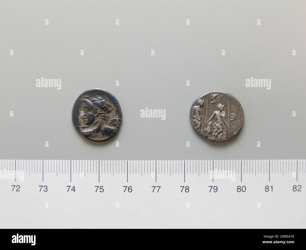 Menthe: Rome, magistrat: L. CAESI, Denarius de Rome, 112–111 av. J.-C., argent, 3.35 g, 10:00, 18 mm, fabriqué à Rome, Italie, romain, 2e siècle avant J.-C., Numismatique Banque D'Images
