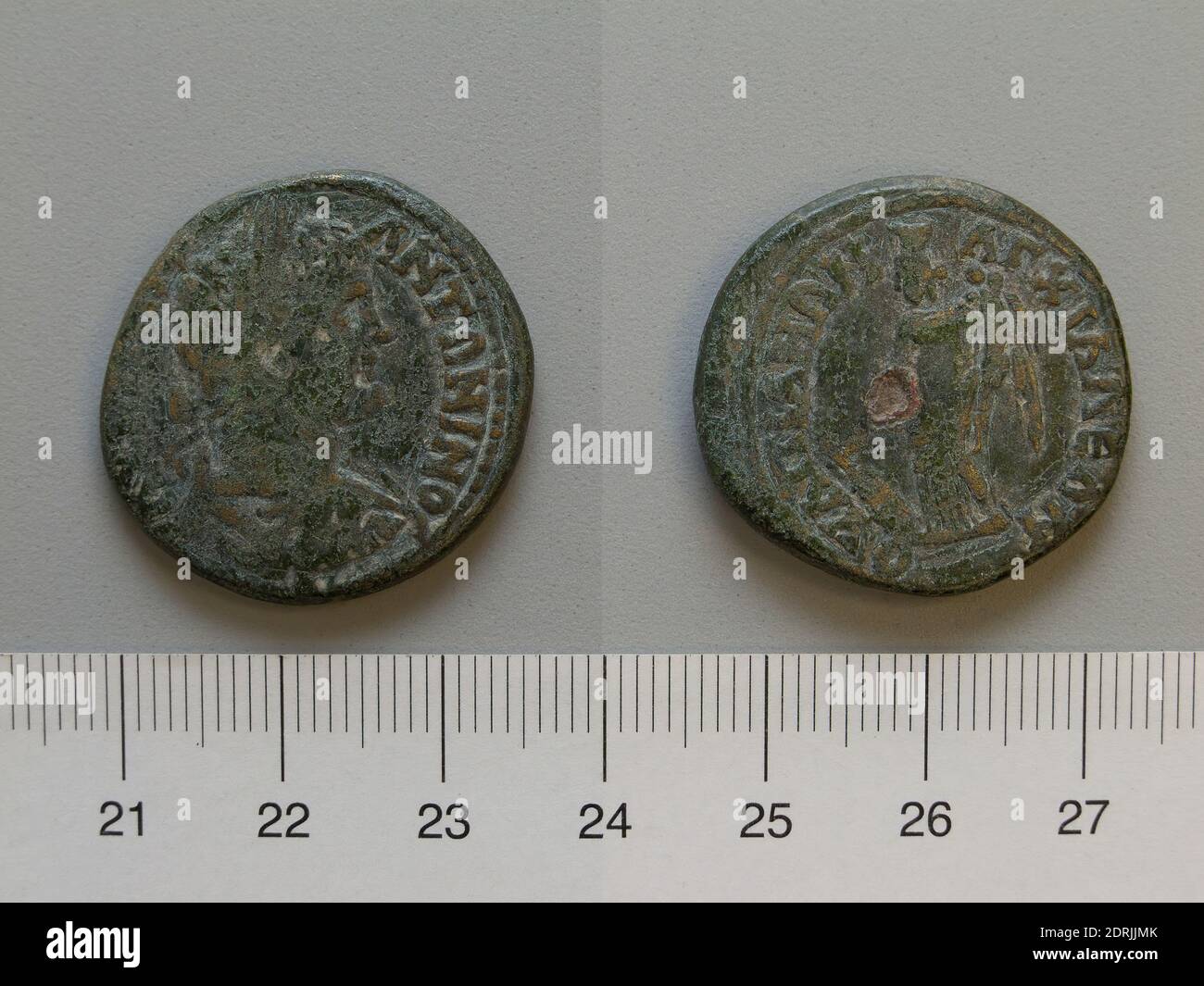 Menthe: Anchialus, Thrace, pièce de Anchialus, 235–238, cuivre, 12.21 g, 7:00, 27.6 mm, fabriqué en Anchialus, Thrace, grec, 3ème siècle, Numismatique Banque D'Images