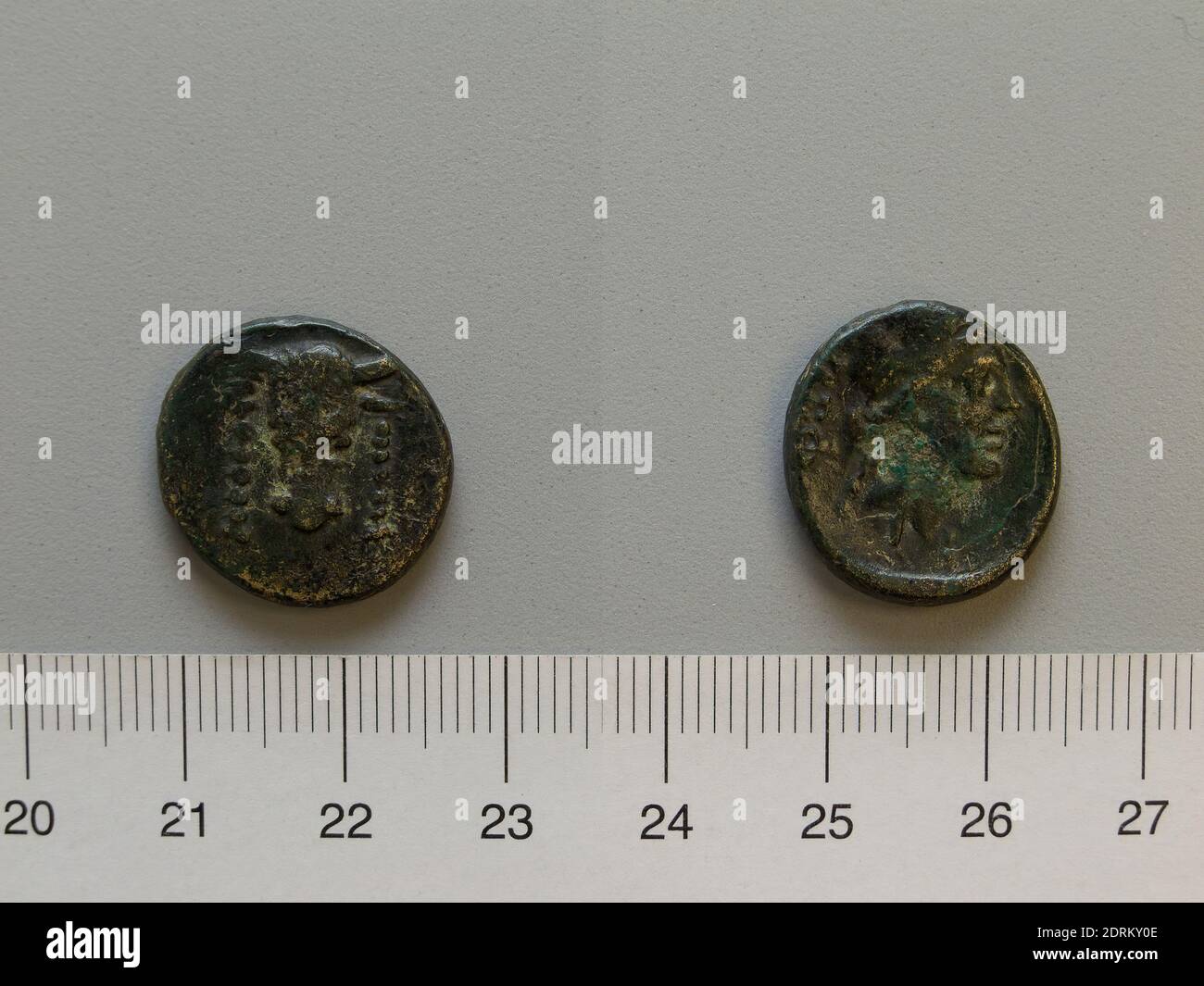 Menthe: Phosis, pièce de Phosis, après 339 av. J.-C., cuivre, 5.10 g, 2:00, 18.7 mm, fabriqué en Phosis, grec, 4e siècle av. J.-C., Numismatique Banque D'Images