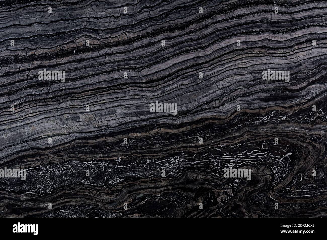 Lather de bois noir - nouvelle texture en pierre de marbre naturel, photo de dalle. Banque D'Images