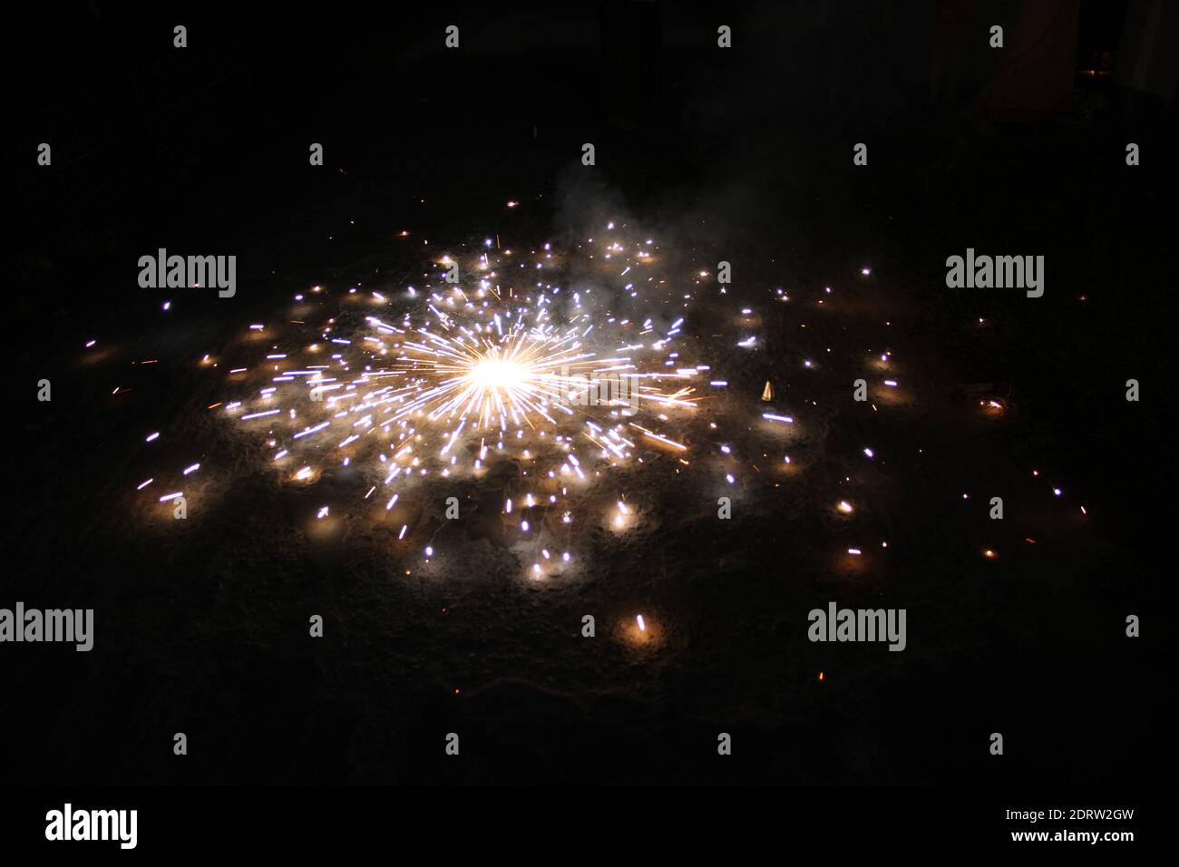 Photographie de papillotes de Diwali Banque D'Images