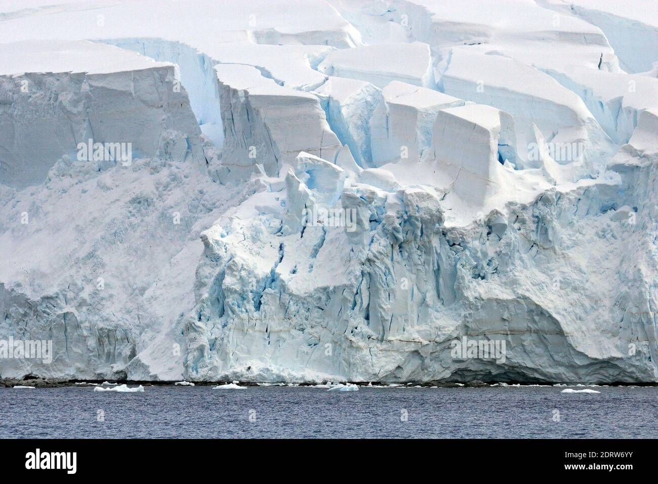 Neumayer Channel paysage, l'Antarctique Banque D'Images