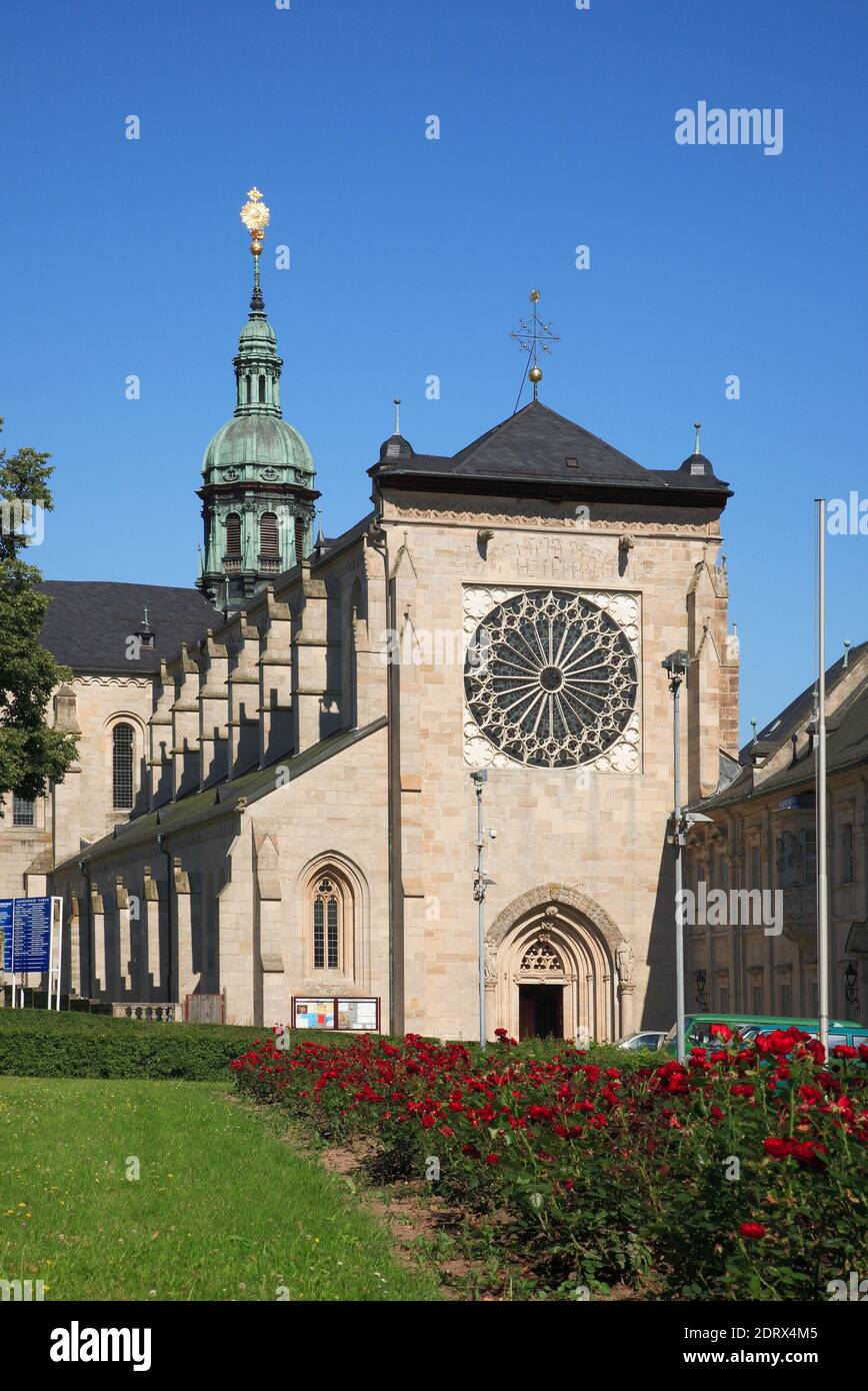 Monastère cistercien, Ebrach, Comté de Bamberg, haute-Franconie, Bavière, Allemagne / Zisterzienserabtei Kloster, Ebrach, Landkreis Bamberg, Oberf Banque D'Images