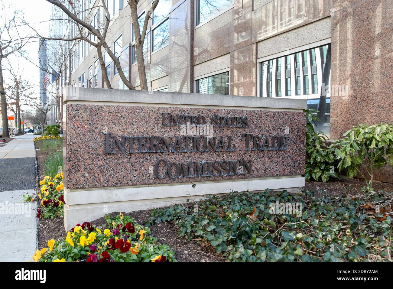 Washington D.C. (États-Unis) - 1er mars 2020 : Commission du commerce international des États-Unis à Washington D.C. (États-Unis) Banque D'Images