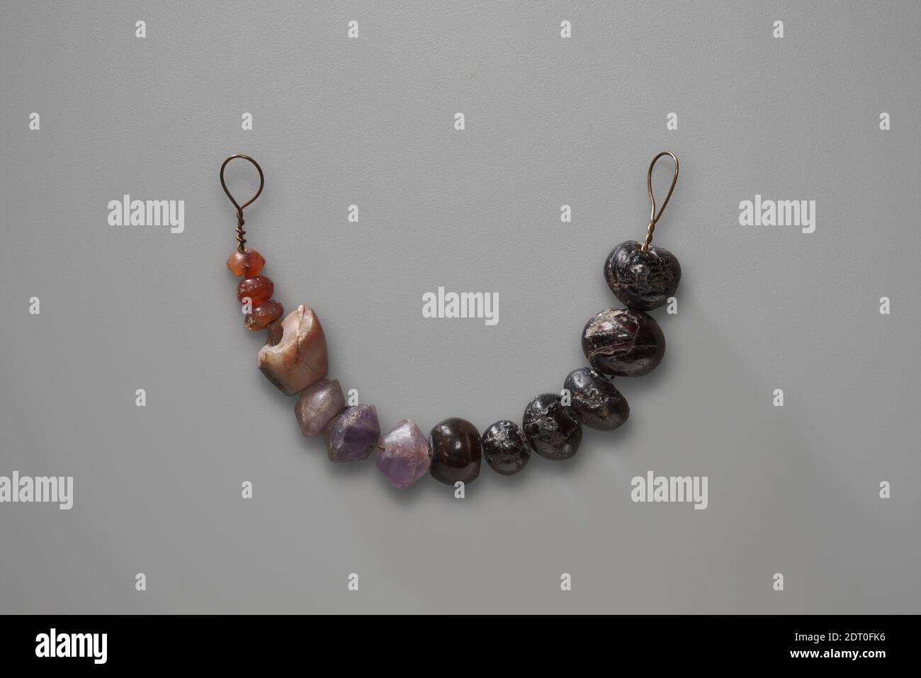 Cordon, env. 323 B.C.–A.D. 256, Pierre (?), 1.05 × 0.8 cm (7/16 × 5/16 in.), fouilles Yale-française à Dura-Europos, excavées à Dura-Europos, Syrie, Syrie, Dura-Europos, Greco-Roman ou Parthian, bijoux Banque D'Images