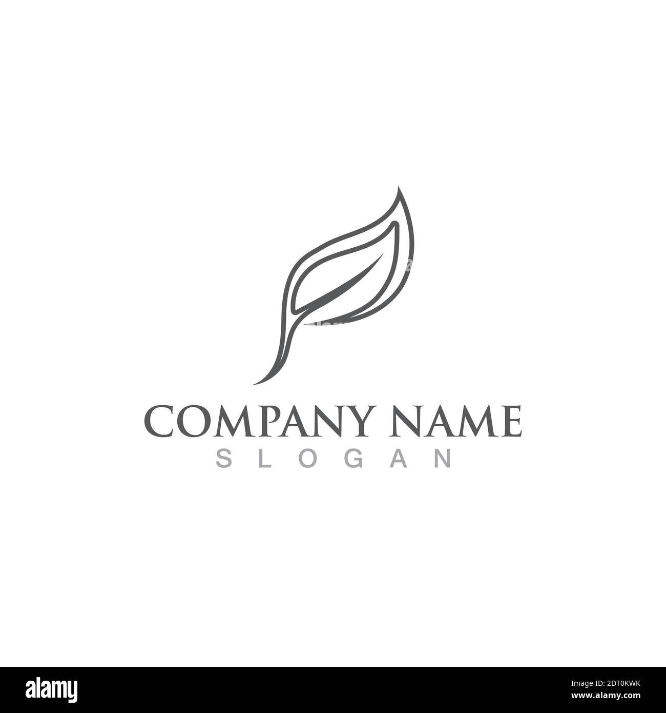 SYMBOLE DE FEUILLES VERT LOGO ET VECTEUR D'ICÔNE Illustration de Vecteur