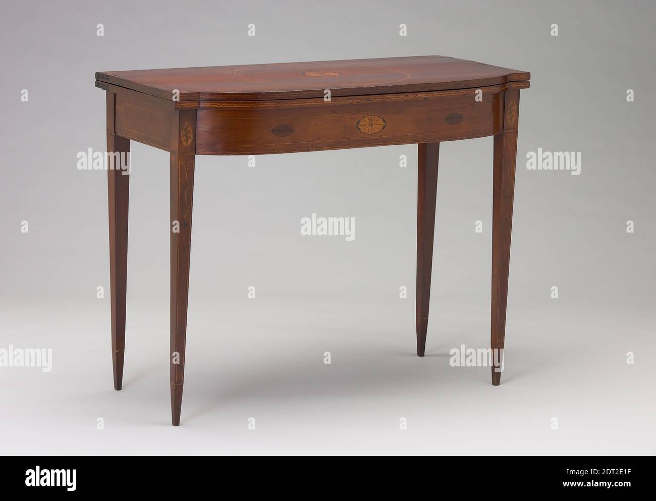 Fabricant John Dunlap Ii Cuisine Americaine 1784 1869 Table A Cartes Cerisier Noir Placage De Cerisier Noir Pin B   lanc De L Est Bouleau Frene 29 1 8 35 15 16 17 13 16 Po