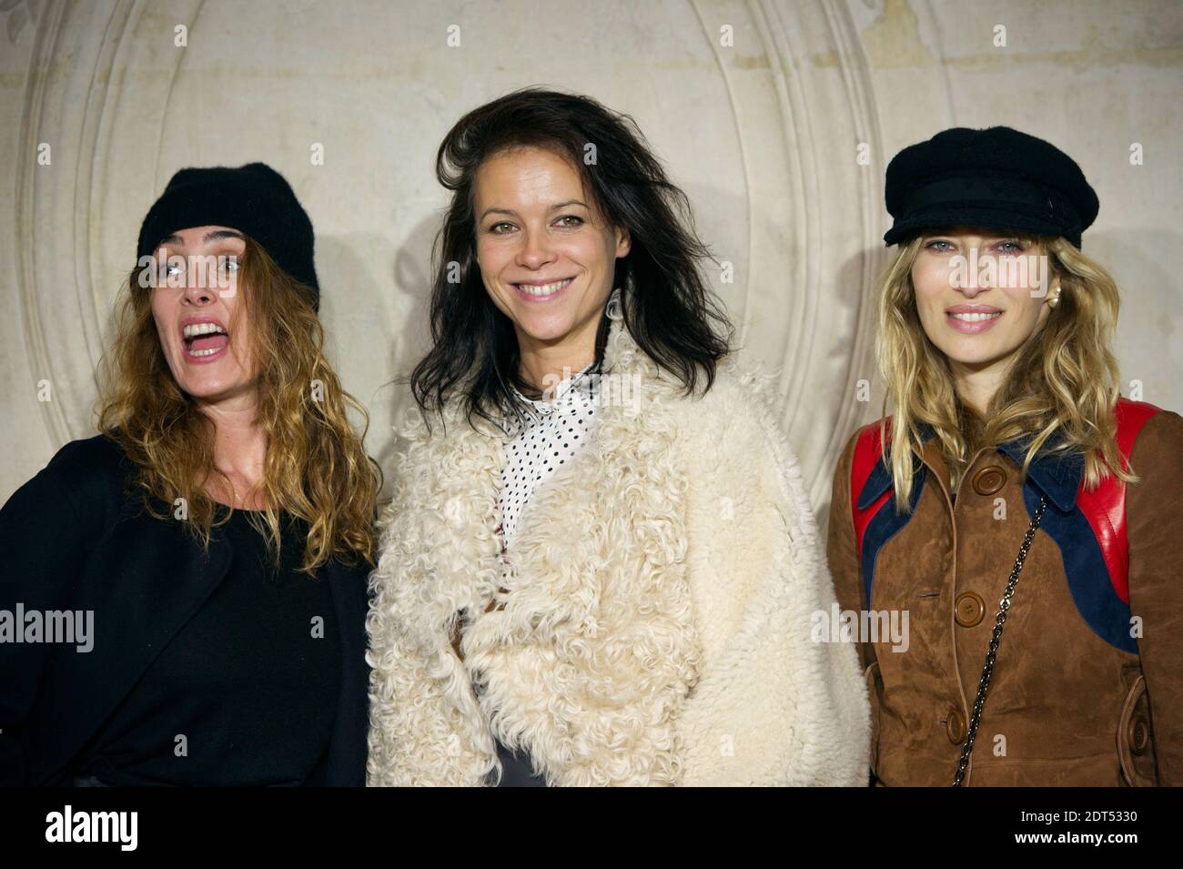 Alexandra Golovanoff et Mademoiselle Agnès Paris Fashion Week Prêt-à-Porter  Automne/Hiver 2011 - Jean Paul Gaultier - Première rangée, Paris, France -  05.03.11 Photo Stock - Alamy