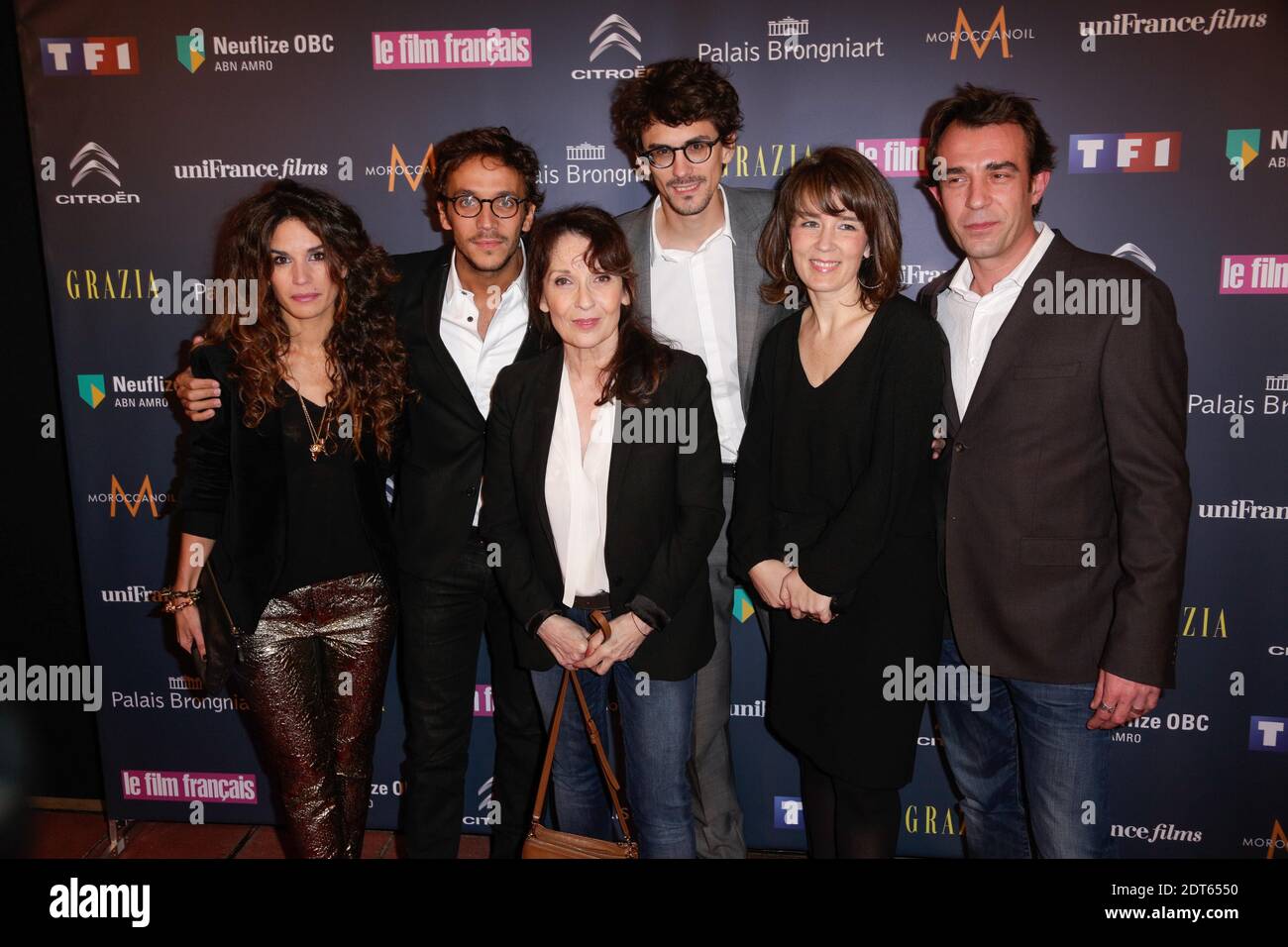 Barbara Cabrita, Chantal Lauby, Rita Blanco et Ruben Alves participant