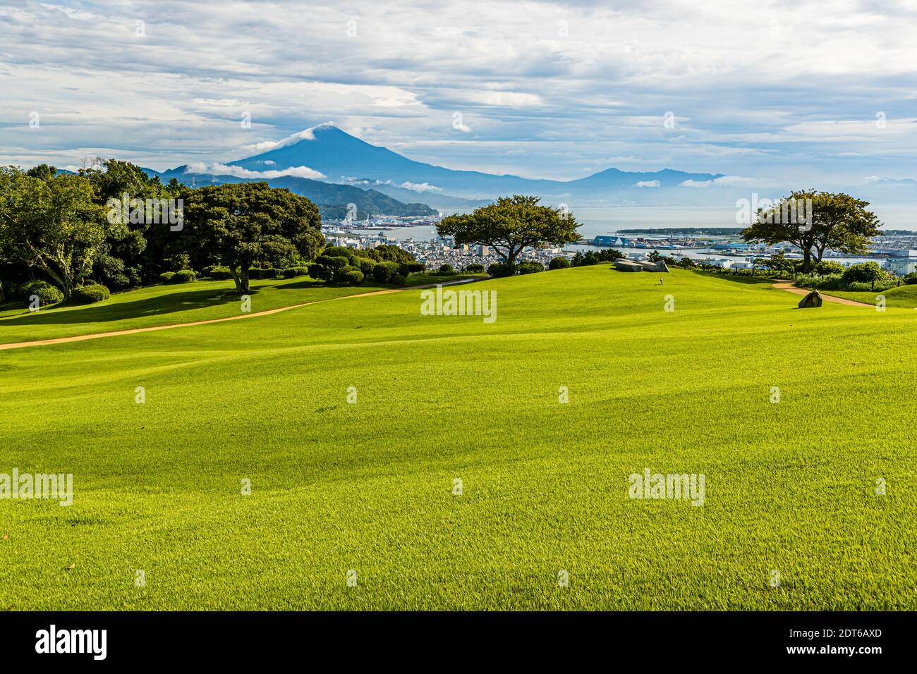 Hôtel Nippondaira, Shizuoka, Japon avec vue sur le Mont Fuji Banque D'Images