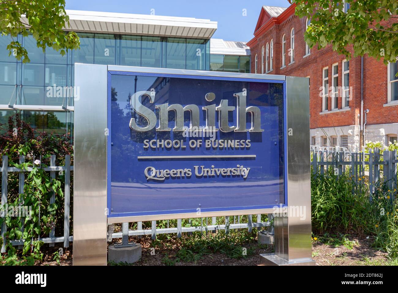 Smith School of Business de l'Université Queen's à Kingston, Ontario, Canada Banque D'Images