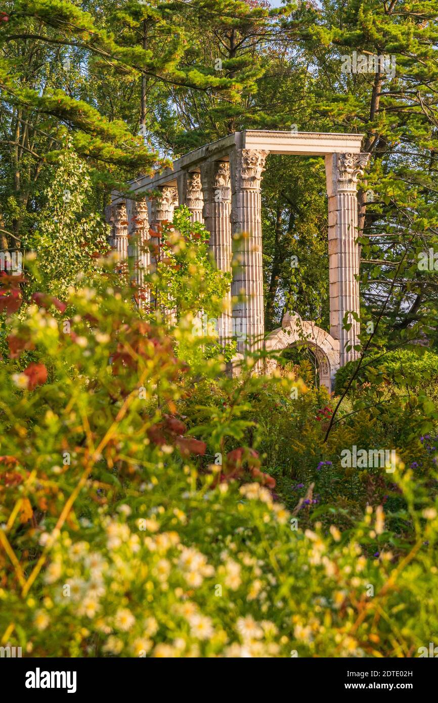 Le parc et les jardins de Guild Park Guild Inn Estate Scarborough Toronto Ontario Canada Banque D'Images