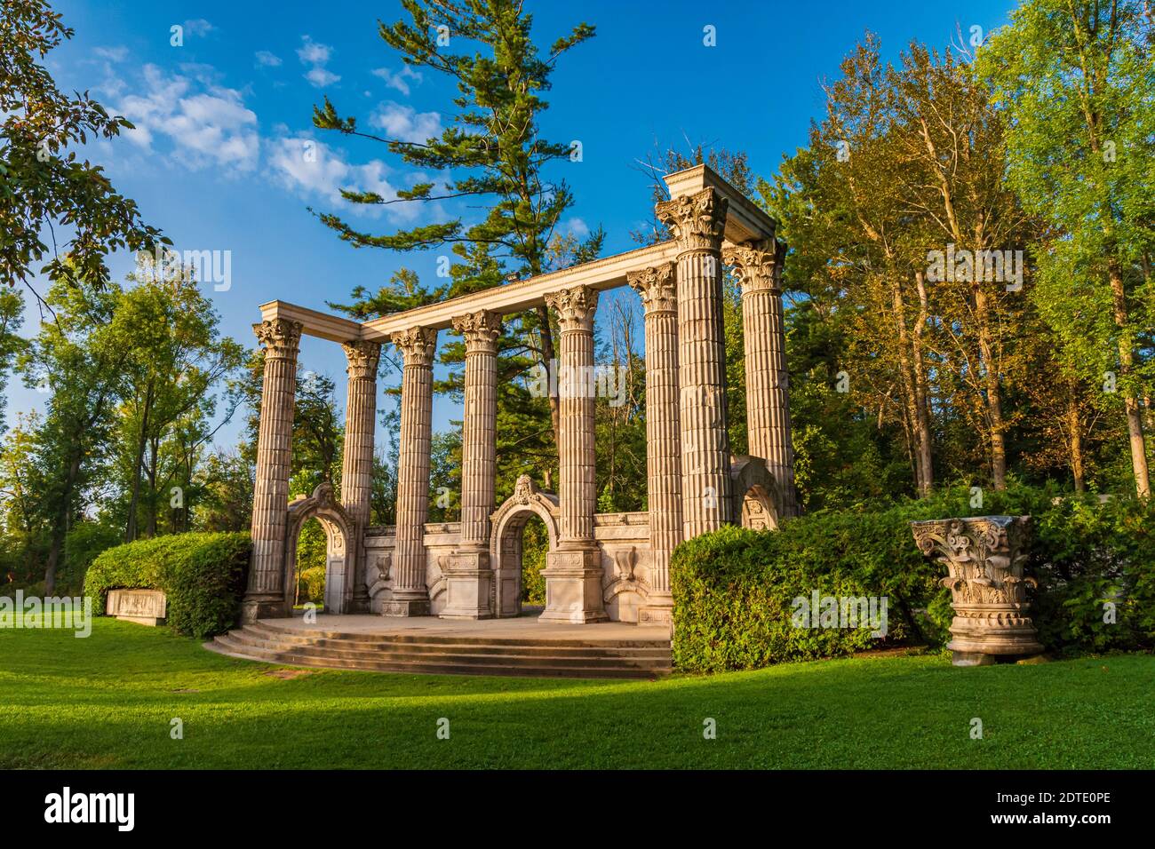 Le parc et les jardins de Guild Park Guild Inn Estate Scarborough Toronto Ontario Canada Banque D'Images