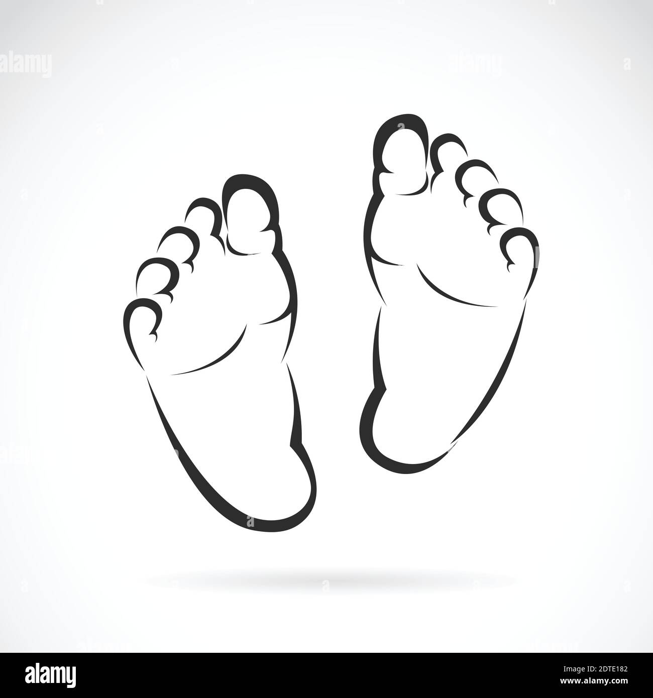 Image Vectorielle De La Conception Du Pied Bebe Sur Fond Blanc Illustration Vectorielle Superposee Facile A Modifier Image Vectorielle Stock Alamy Image Vectorielle De La Conception Du Pied Bebe Sur Fond Blanc Illustration Vectorielle Superposee Facile A Modifier Image Vectorielle Stock Alamy