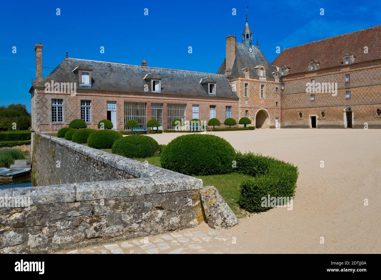 Château de la Bussière, Vallée de la Loire, Loiret, France Banque D'Images