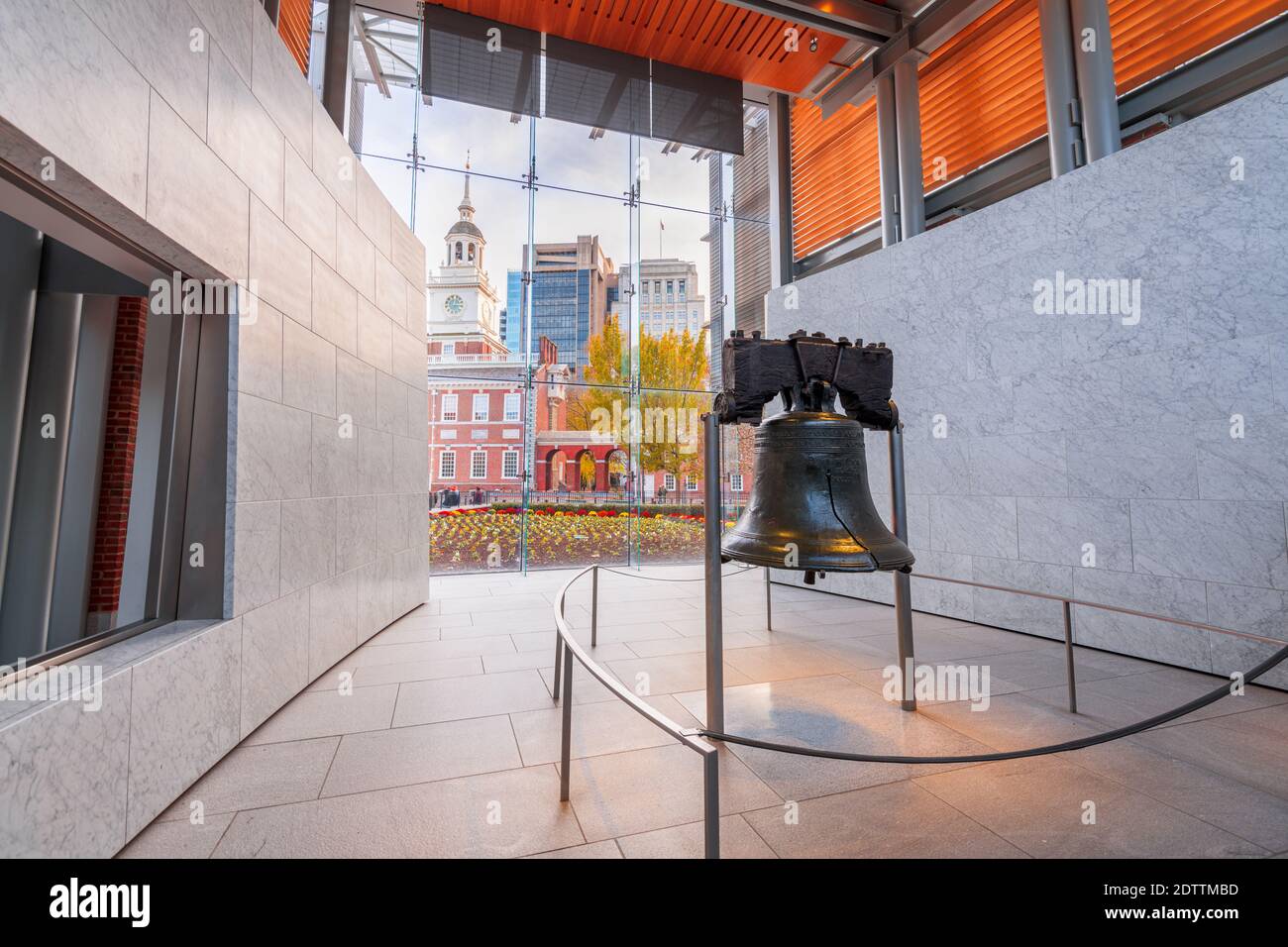 Philadelphie, Pennsylvanie, USA à la Liberty Bell. Banque D'Images