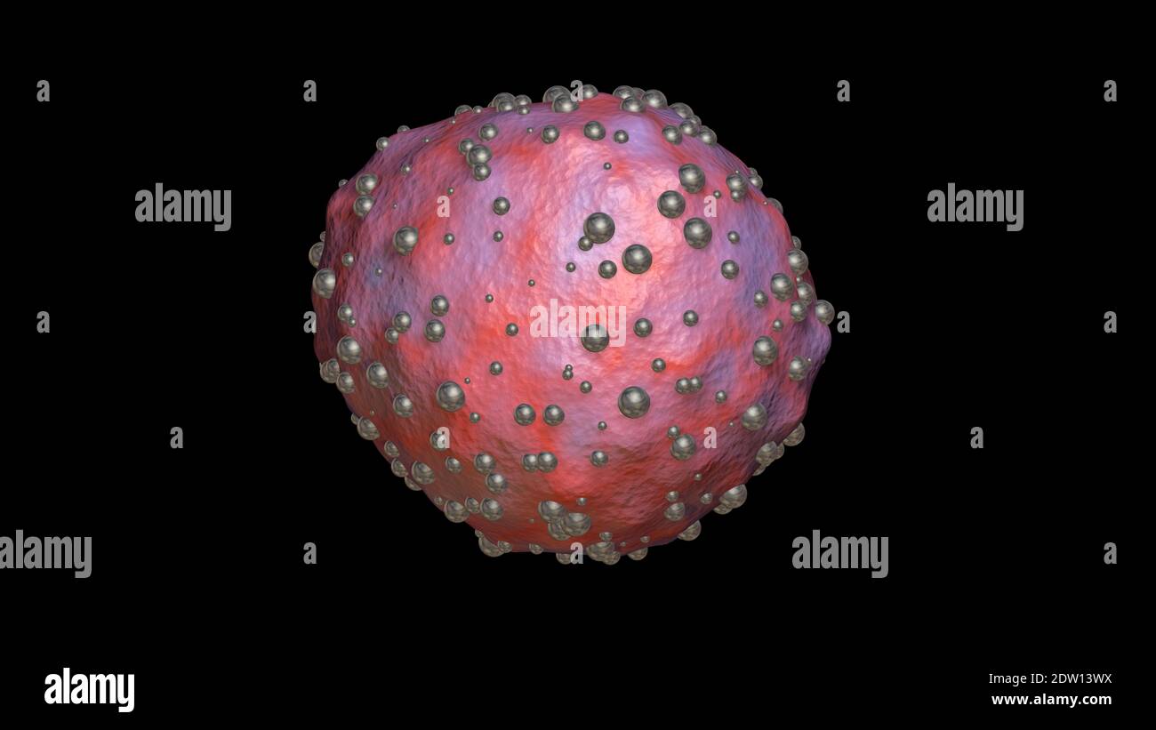 Antibiotiques , médicaments ciblent et tuent le virus . De petites particules entourent et ciblent le microbe pour le détruire. illustration du rendu 3d Banque D'Images