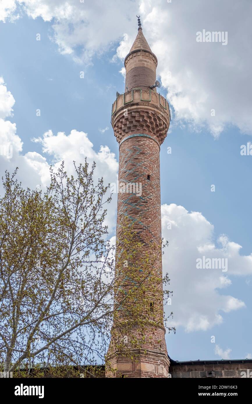 Afyonkarahisar Ulu Cami Grande Mosquée. Anciennes mosquées en bois d'Afyon, Turquie Banque D'Images