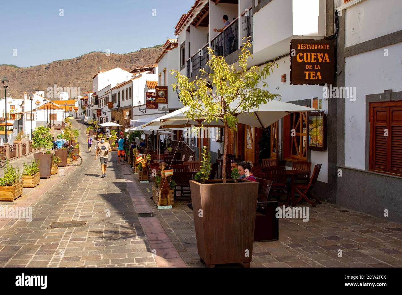 Tejeda Cran Canaria Banque D'Images