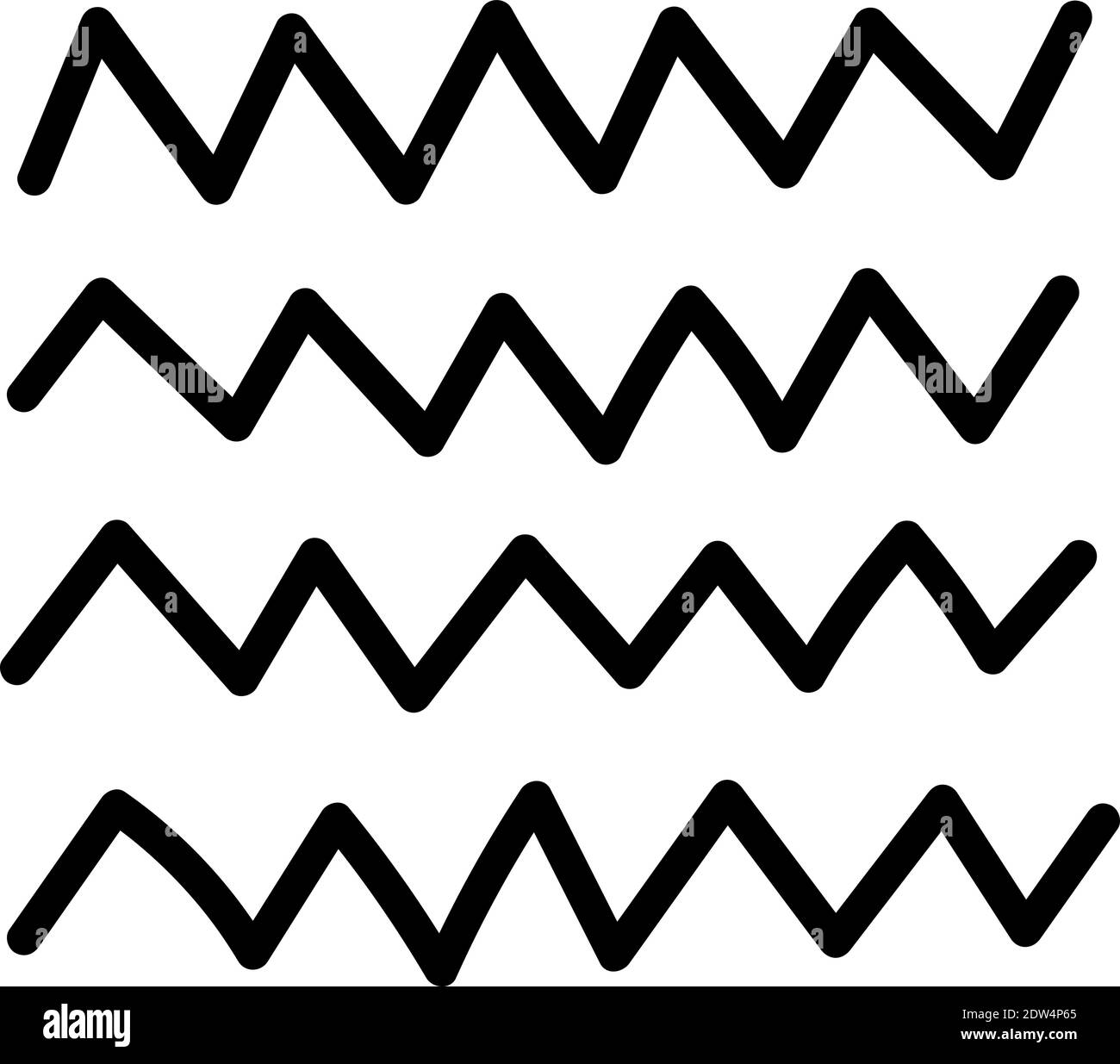 Zig Zag Banque d'images vectorielles Alamy