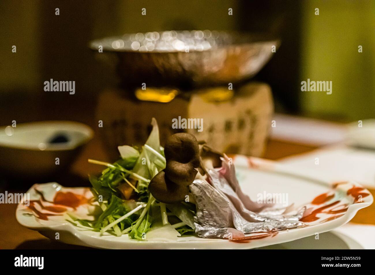 Plat japonais à Shizuoka, Japon Banque D'Images