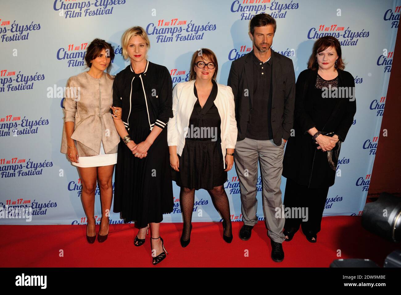 Kim Rossi Stuart Et Geraldine Nakache Dorothee Sebbagh, Geraldine Nakache et Kim Rossi Stuart assistent à la  première de L ex de Ma vie lors du Festival du film des champs-Elysées au  cinéma Georges V à Paris, le