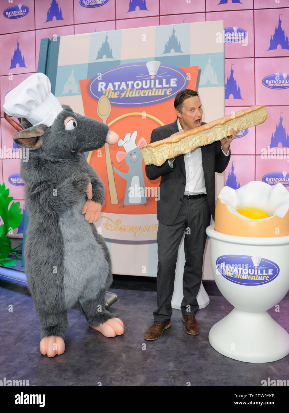 Claus Meyer participant à la nouvelle attraction Disney « Ratatouille , l'aventure Total Toquee de Remy » première tenue à Disneyland Paris, France, le 21 juin 2014. Photo d'Alban WytersABACAPRESS.COM Banque D'Images
