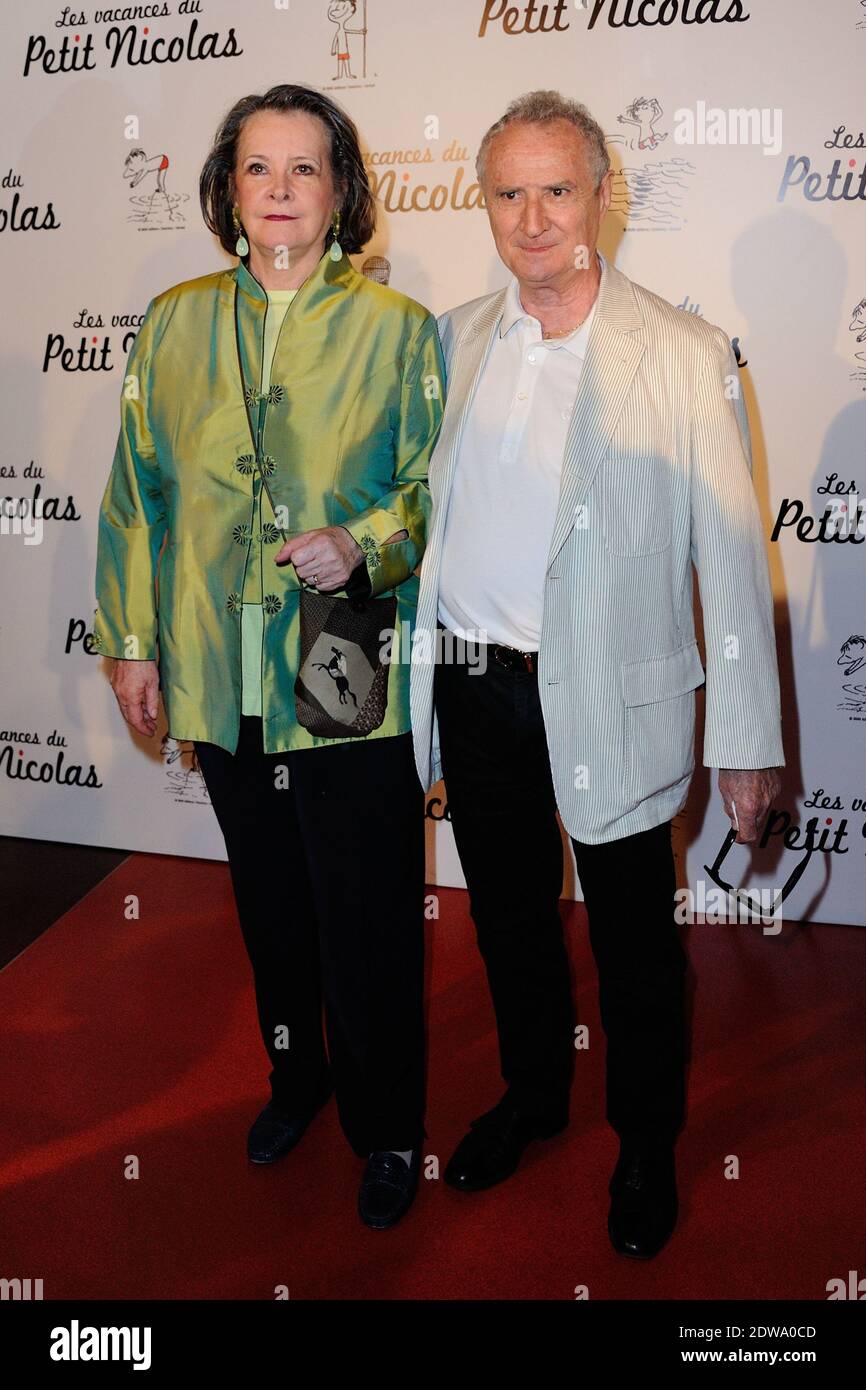 Dominique Lavanant et Daniel Prevost assistent à la première des vacances du petit Nicolas à l Dominique Lavanant et Daniel Prevost assistent à la première des vacances du petit Nicolas à l
