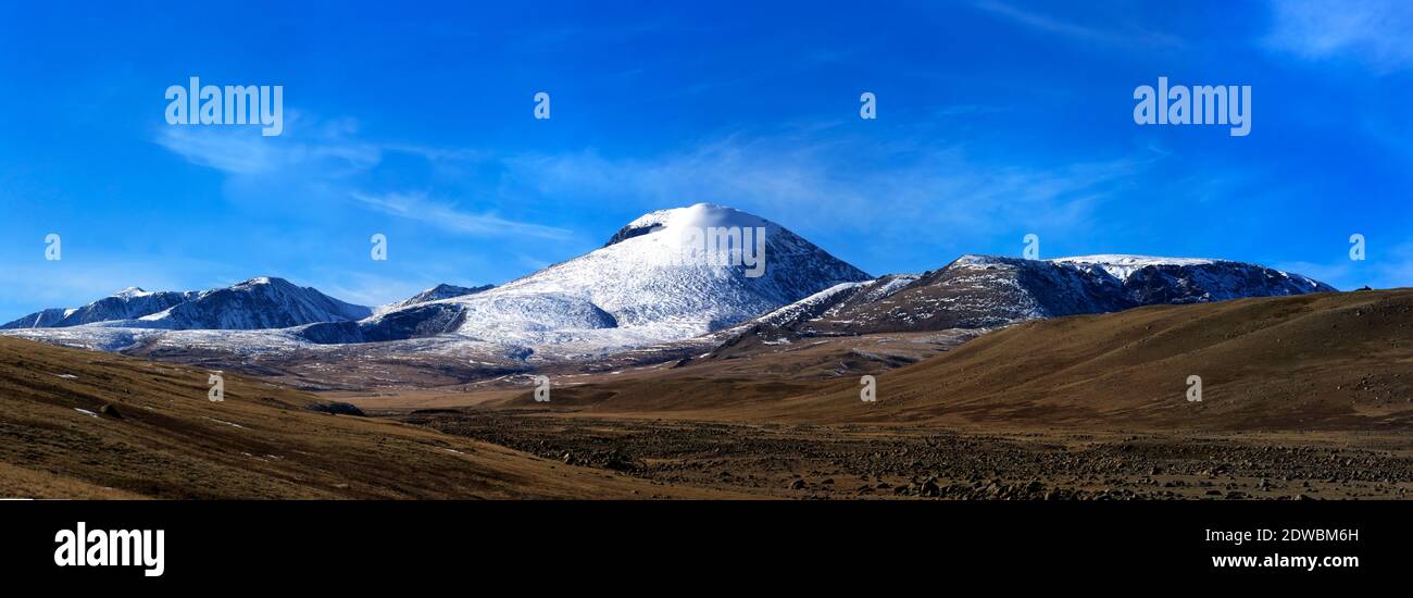 Montagne sacrée d'Otgontenger Banque D'Images