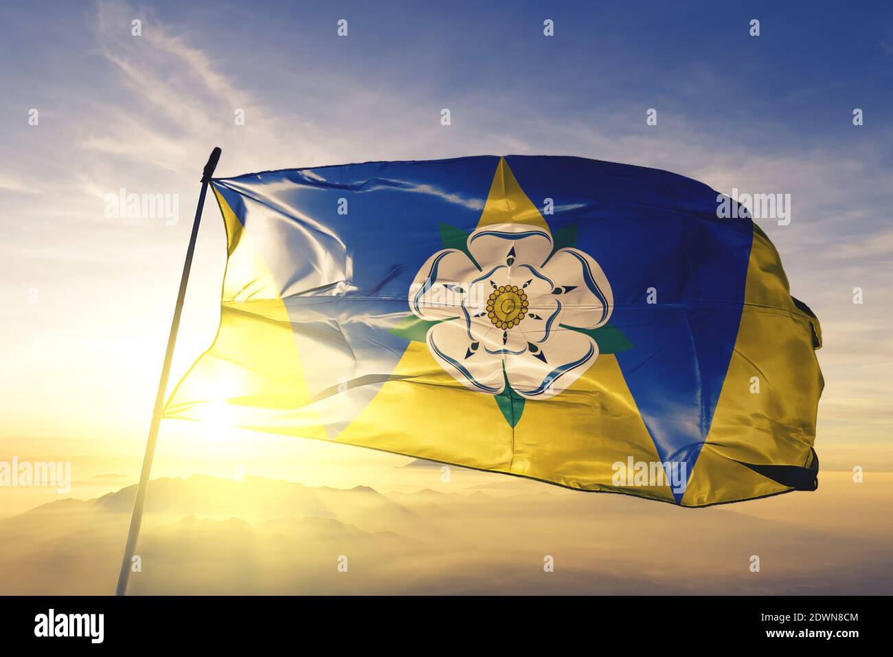 AZ FLAG - Drapeau Autorité Unitaire Du Yorkshire De L'est