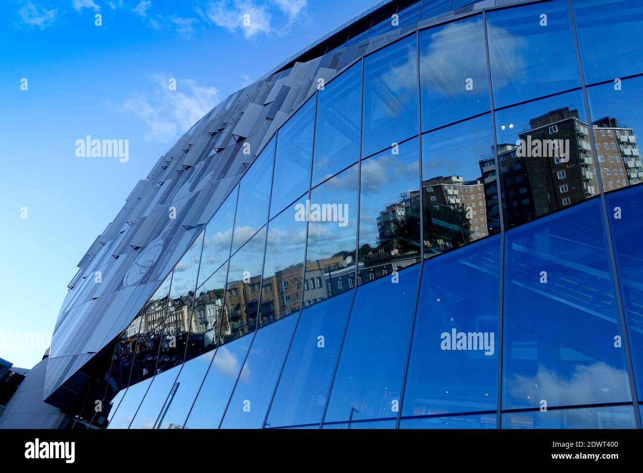 Tottenham Hotspur , Stade White Hart Lane, Londres, Angleterre. Banque D'Images