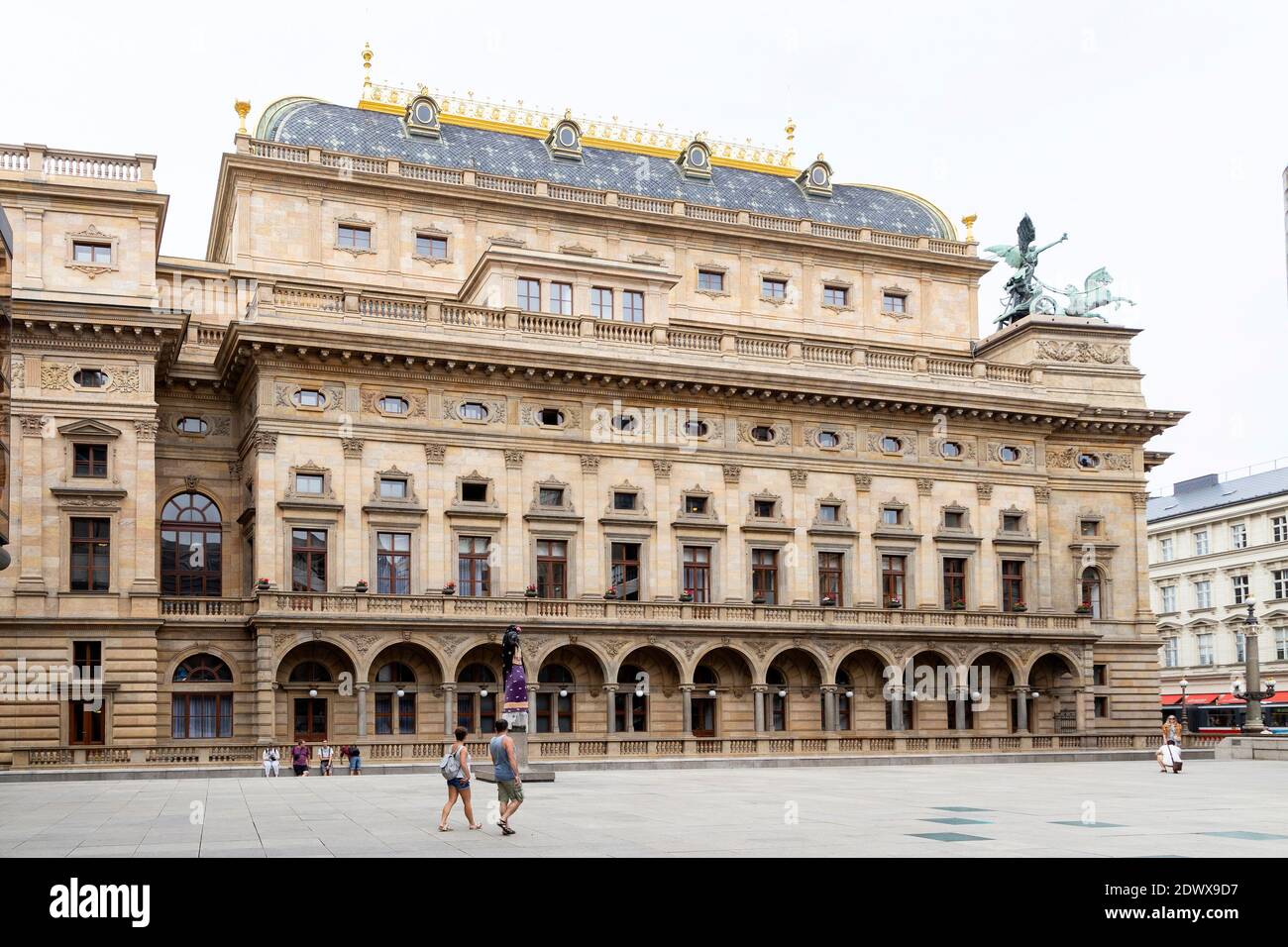 Staatsoper à Prag, Tschechien Banque D'Images