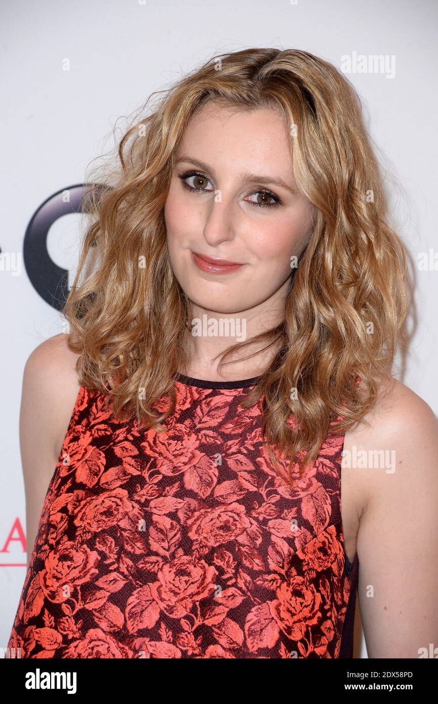 Laura Carmichael participe à la séance photo de la saison 5 de la tournée d'été 2014 de l'abbaye de « Downton » au Beverly Hilton Hotel à Beverly Hills, Los Angeles, CA, États-Unis, le 22 juillet 2014. Photo de Lionel Hahn/ABACAPRESS.COM Banque D'Images