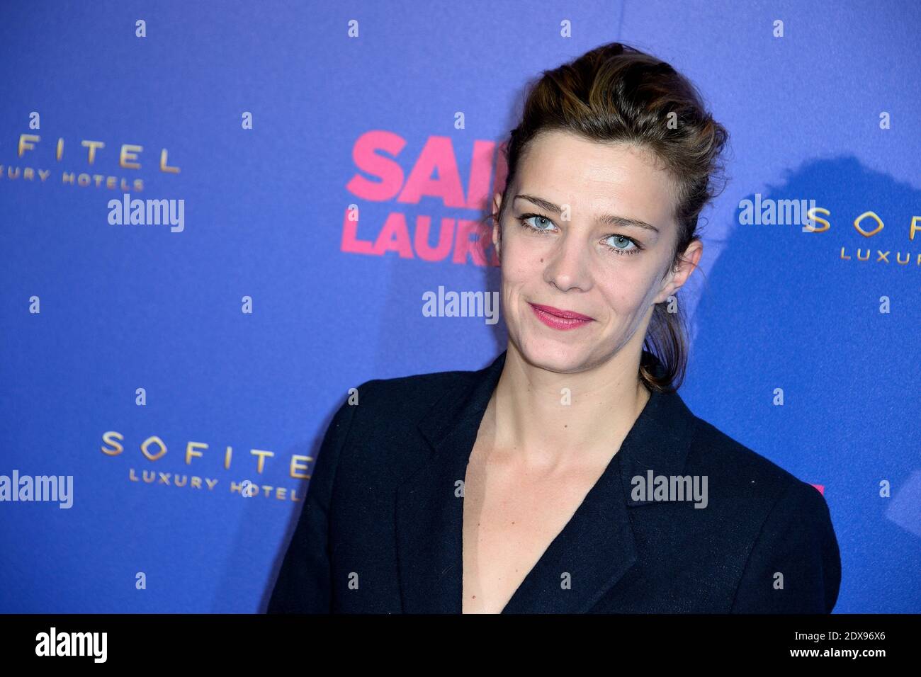 Céline Sallette assistera à la première de Saint Laurent au Centre Pompidou à Paris, France, le 23 septembre 2014. Photo de Nicolas Briquet/ABACAPRESS.COM Banque D'Images