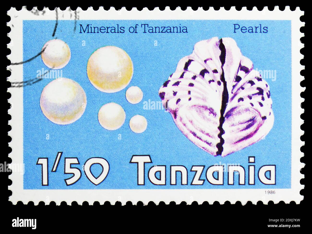 tanzanie block43 (complète.Edition.) neuf avec gomme originale ** MNH 1985 roi de la mère Elizabeth (Timbres pour les collectionneurs) Famille royale britannique (Diana, Charles, Elisabeth