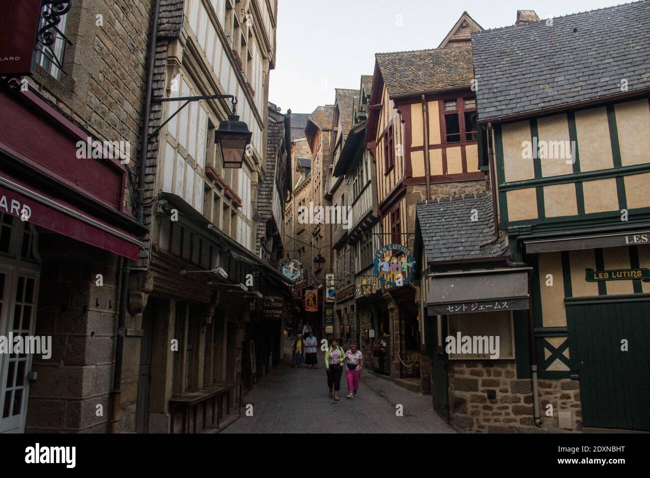 FRA - TOURISME - MONT SAINT-MICHEL Mont Saint-Michel, été 2018, tourisme et lieux emblématiques. FRA - TOURISME - MONT SAINT-MICHEL Mont Saint-Michel, Banque D'Images