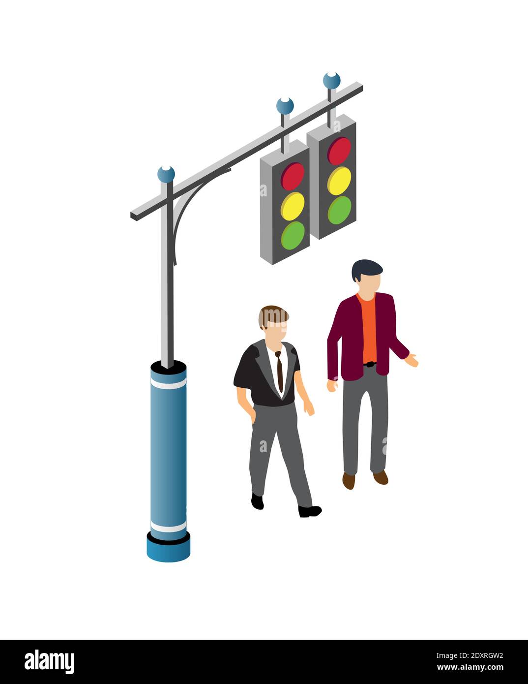 Personne Qui Marche Dans La Rue Banque d'images vectorielles Alamy