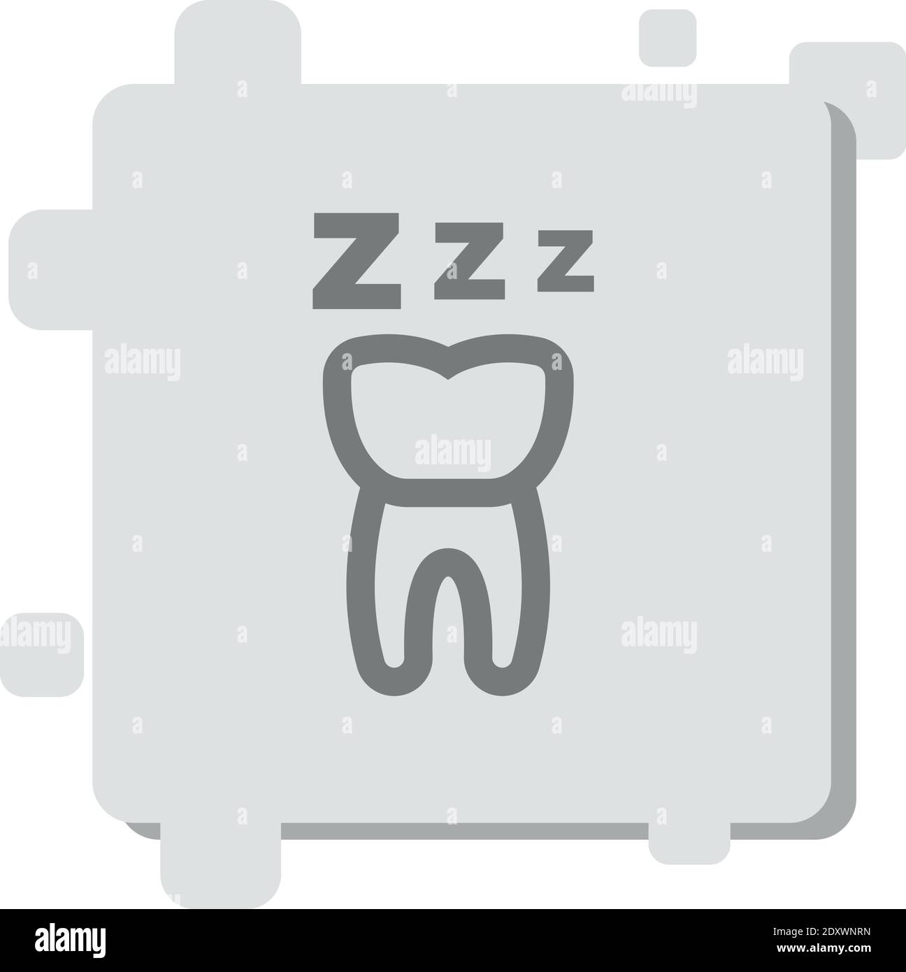 icône de vecteur d'anesthésie illustration moderne de vecteur simple Illustration de Vecteur