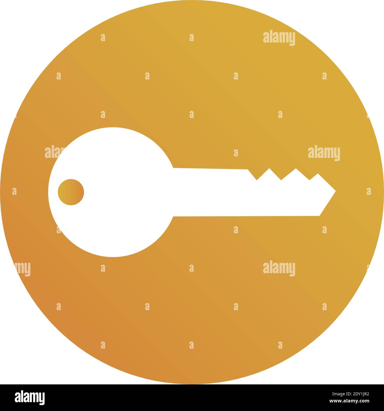 application de mot de passe à l'intérieur d'une bulle avec une clé Illustration de Vecteur