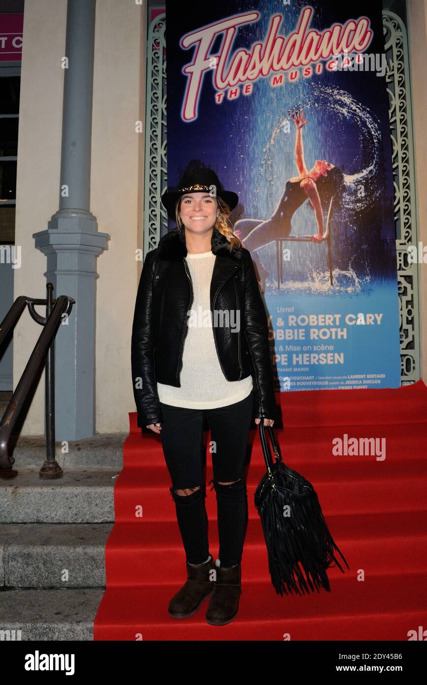 Sophie Tapie participe à l'inauguration de la Flashdance au Théâtre du Gymnase à Paris, France, le 20 octobre 2014. Photo d'Alban Wyters/ABACAPRESS.COM Banque D'Images