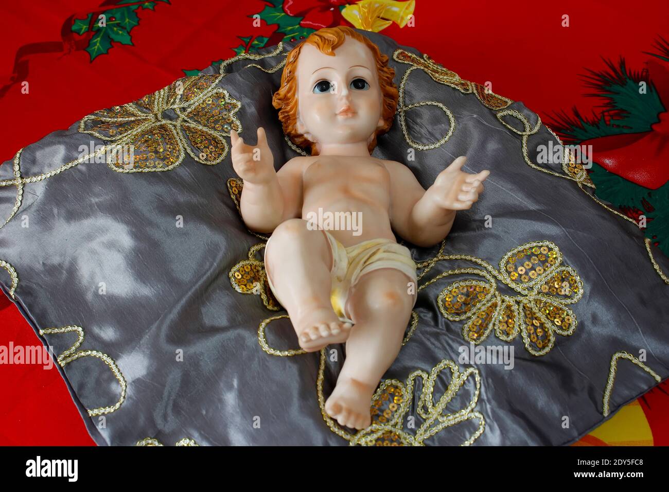 Image de l'église catholique de Jésus-bébé Banque D'Images