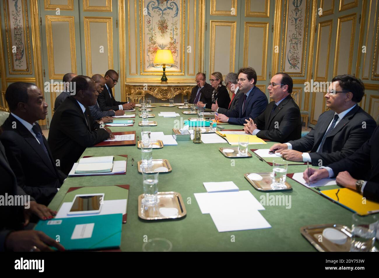 ouattara refuse de rencontrer zuma