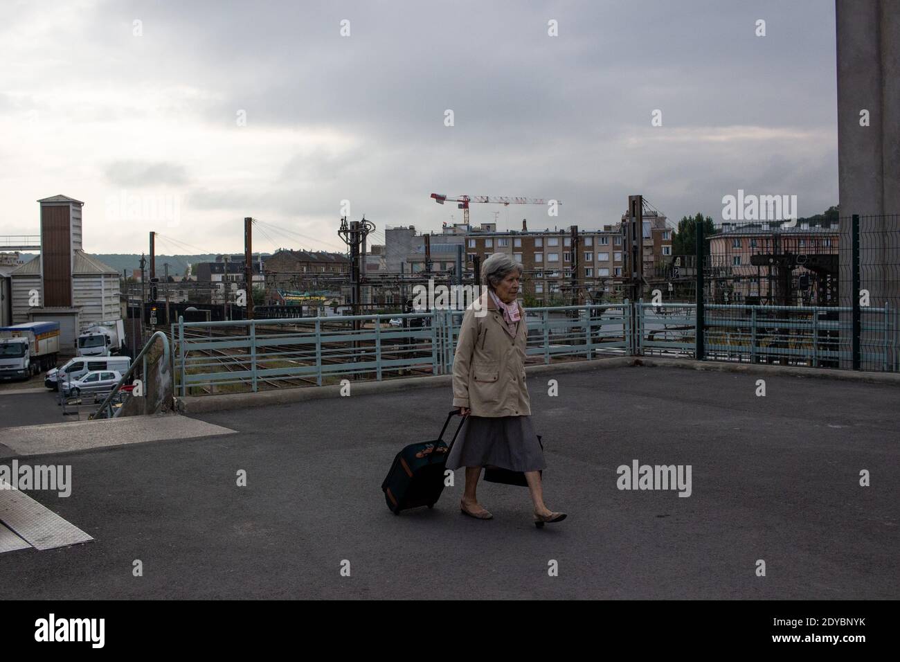 Lllustration de la vie quotidienne à Paris, France. Lllustration du quotidien à Paris en France. Banque D'Images