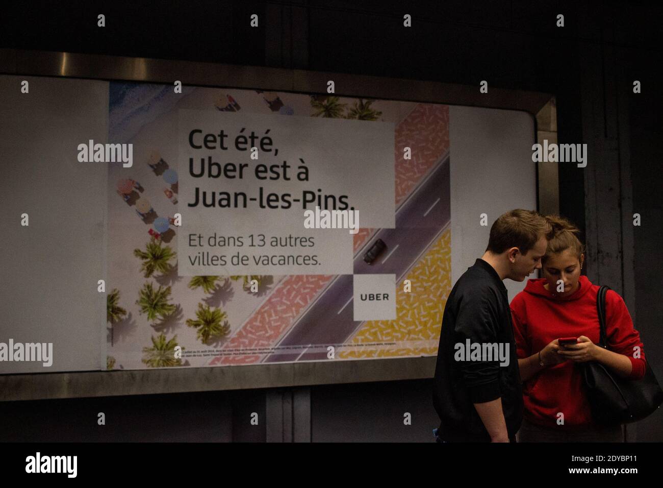 Lllustration de la vie quotidienne à Paris, France. Lllustration du quotidien à Paris en France. Banque D'Images