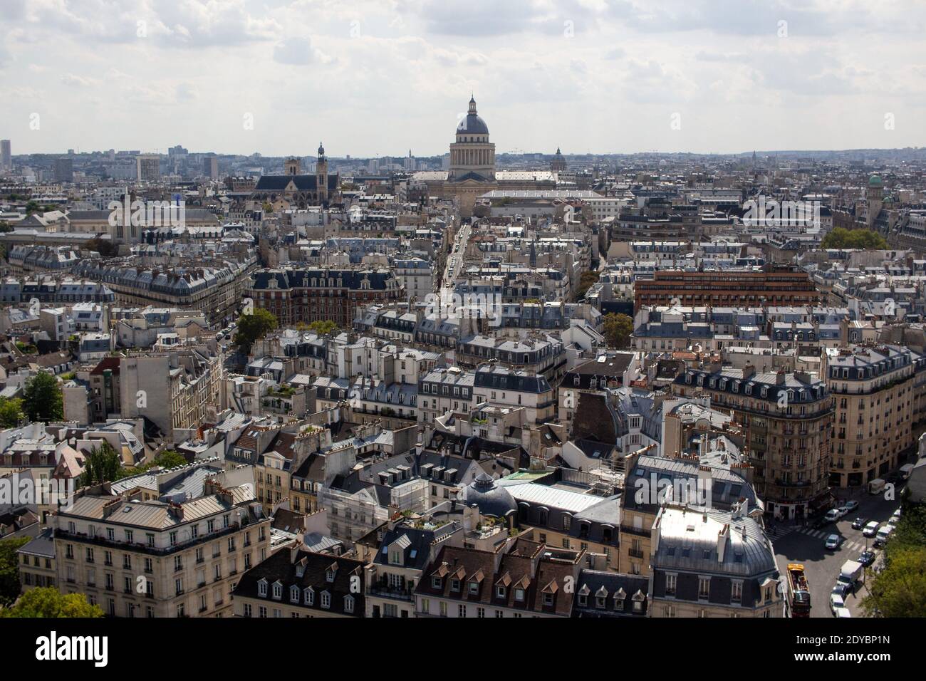 Lllustration de la vie quotidienne à Paris, France. Lllustration du quotidien à Paris en France. Banque D'Images