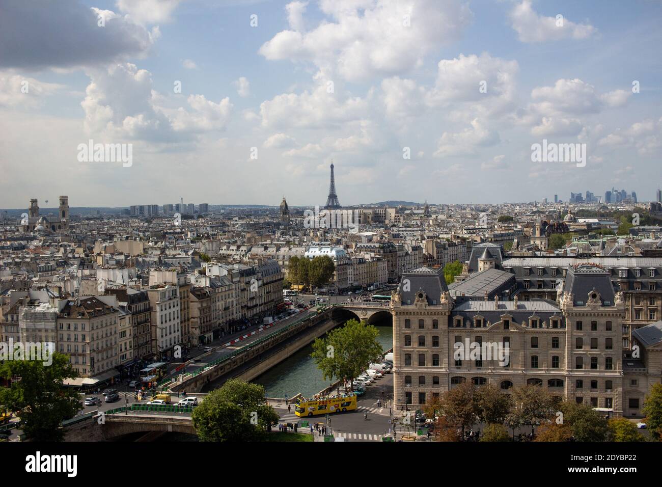 Lllustration de la vie quotidienne à Paris, France. Lllustration du quotidien à Paris en France. Banque D'Images