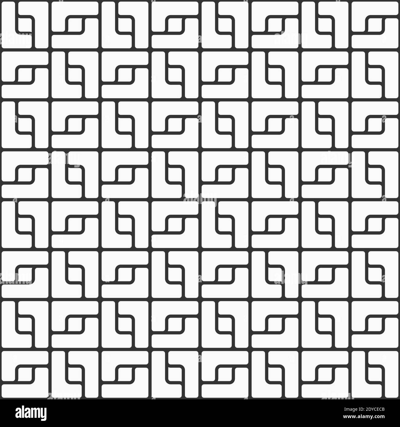 Motif géométrique abstrait tendance sans couture. Arrière-plan de blocs répétés, maillage. Papier peint abstrait mosaïque. Texture de la grille. Arrière-plan vectoriel. Illustration de Vecteur