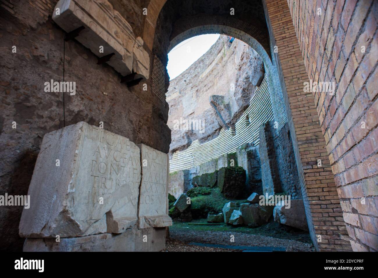 Rome, Italie : Mausolée Augusto © Andrea Sabbadini Banque D'Images